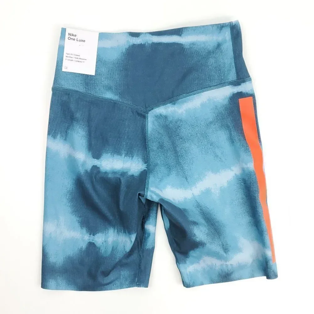 Nike One Luxe Women's 7" Mid Rise Training Shorts DO7814-058 - Picture 5 of 14